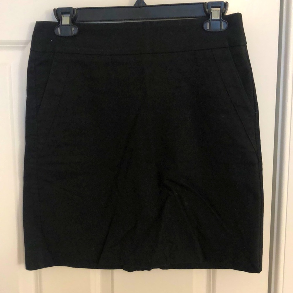 Black mini dress skirt